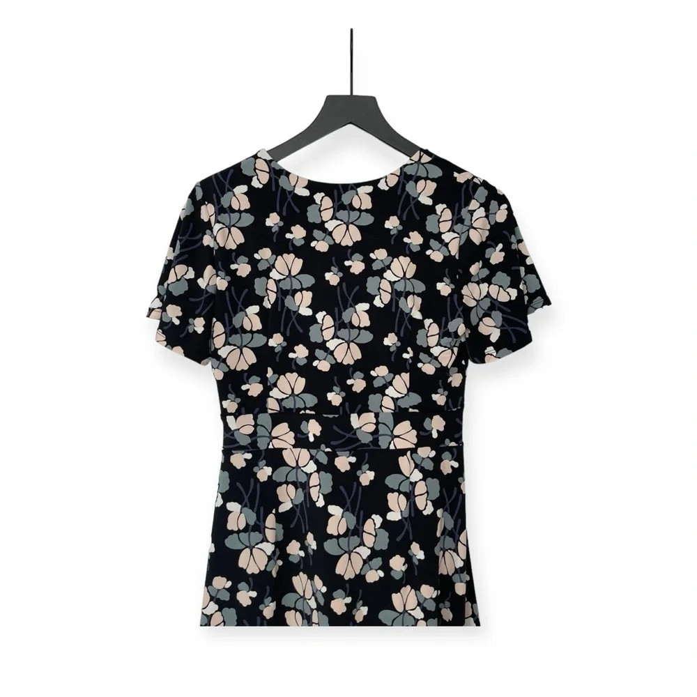 Ann Taylor Factory Petites faux wrap dress